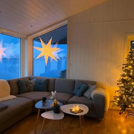 Prázdninový dům Lyngen Panorama, Solberget, Med Dome *