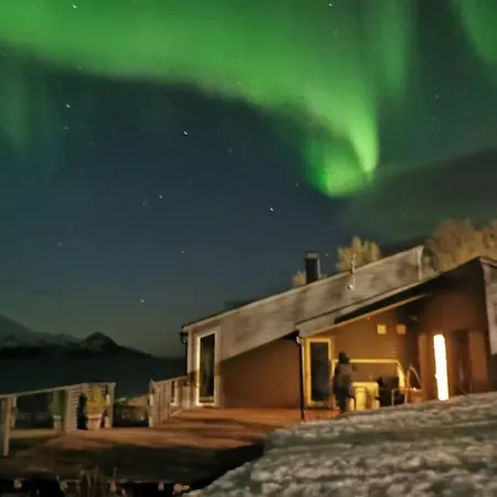 Prázdninový dům Lyngen Panorama, Solberget, Med Dome *
