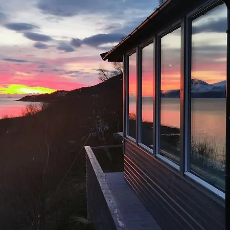 Prázdninový dům Lyngen Panorama, Solberget, Med Dome